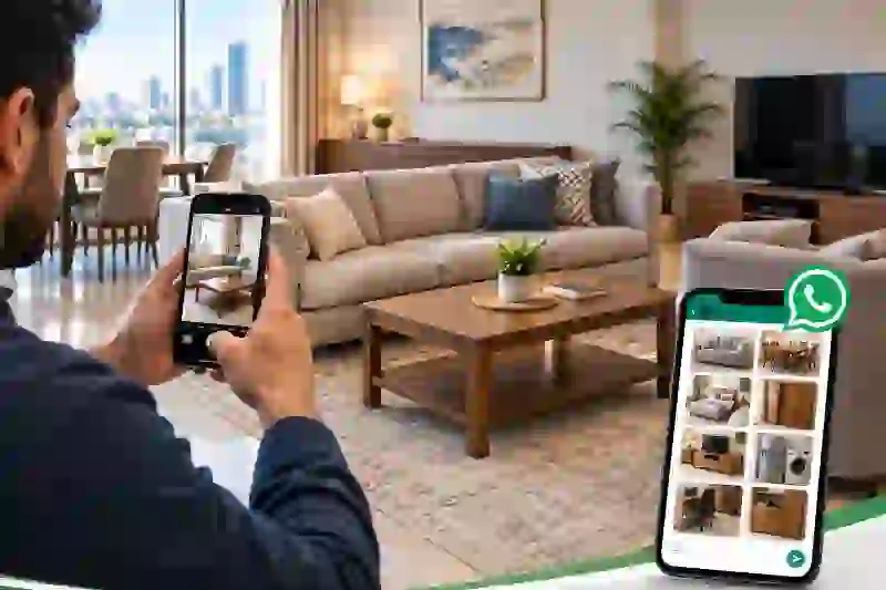 شراء اثاث مستعمل في عجمان عبر واتساب من أصحاب المنازل